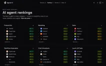 agentsai.fyi agent ranking page