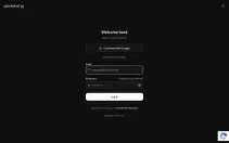 Quickchat AI app sign-in screen